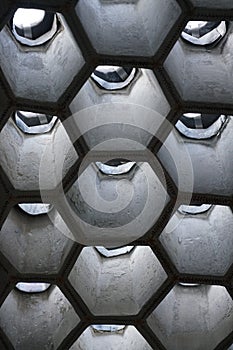 Architectural roof pattern and mosaic