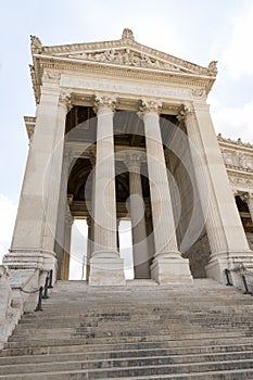 Architectural Sceneries of The Victor Emmanuel II National Monument in Italy.