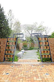 Architectural scenery of Chinese Classical Gardens