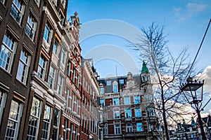 Architectural Symphony: Amsterdam Buildings in City