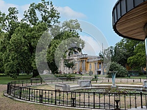 Architectural Thermal Marvel in Budapest, Facade of The SzÃ©chenyi Baths - Hungary