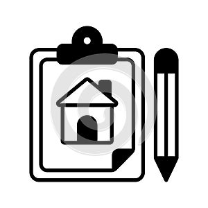 Architectural vector Solid icon style illustration. EPS 10 file