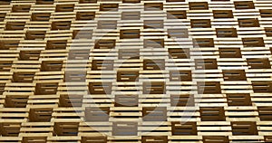 An architectural Wooden Pattern