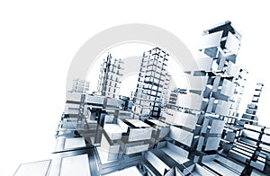 Architecture abstract.