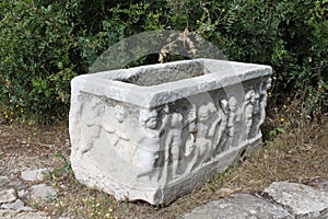 Architecture, ancient Athens ruins, Agora Market, Greece capital