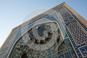 The architecture of ancient Samarkand