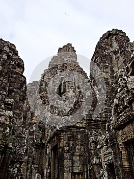 Architecture of ancient temple complex Angkor, Siem Reap