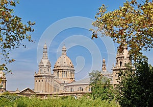 Architecture of Barcelona Spain photo