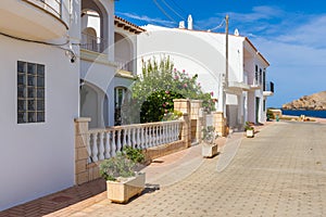 Architecture of beautiful Menorca. Baleares, Spain