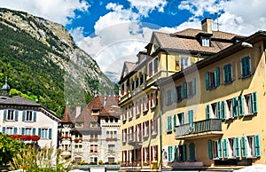 Architecture of Brig in Switzerland