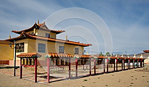 Architecture of Buddhist temple