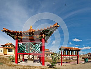 Architecture of Buddhist temple