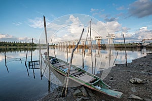 Architecture building beautiful Utho Wipat prasit floodgates wit