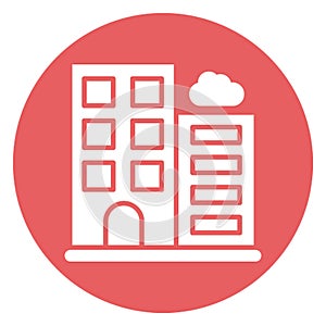Architecture, building .   Vector icon which can easily modify or editable