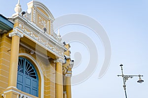 Architecture classic building in Bangkok.