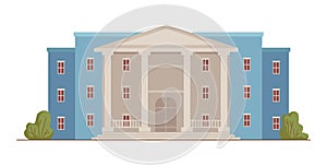 Architecture of community structure, bank building