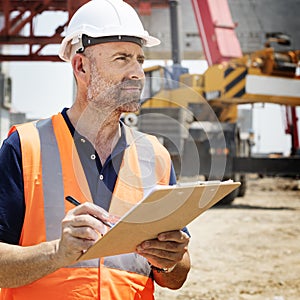 Architecture Construction Safety First Career Concept