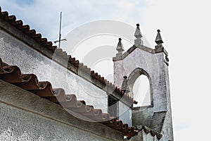Architecture detail of the chapel of S. Lourenco near Esposende photo