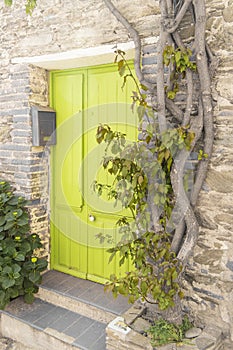 Architecture detail in Colliure