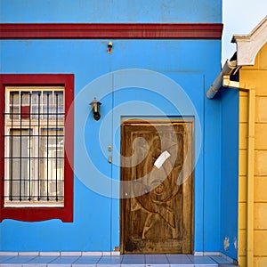 Architecture detail in Luderitz