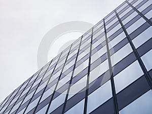 Architecture detail Modern Glass facade Pattern Background