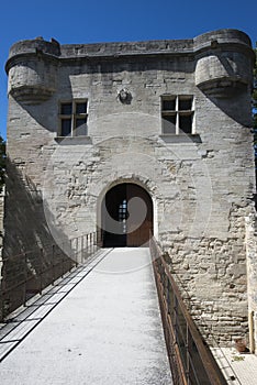 Architecture detail of Pont Saint-BÃ©nÃ©zet, Avignon, France