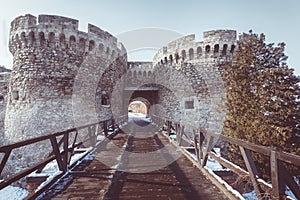 Architecture details of Kalemegdan fortress