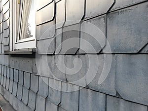 Architecture details Siegerland slate