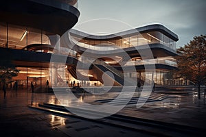 Architecture that dynamically responds to human emotions using technology, emotion-sensing technologies and responsive