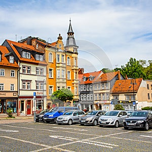 Architecture of Eisenach, Thuringia, Germany