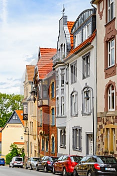Architecture of Eisenach, Thuringia, Germany