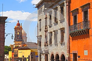 Architecture of San miguel de allende in guanajuato, mexico XXXI photo
