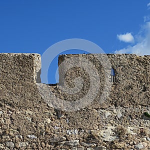 Architecture, faro, portugal, white houses, blue sky, overwinter