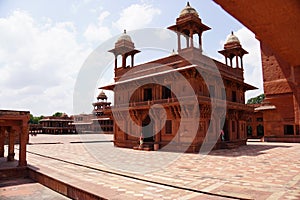 Architecture of Fatehpur Sikri in Agra, India