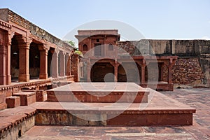 Architecture of Fatehpur Sikri in Agra, India