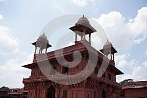 Architecture of Fatehpur Sikri in Agra, India