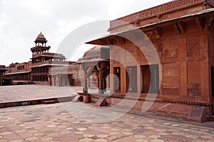 Architecture of Fatehpur Sikri in Agra, India