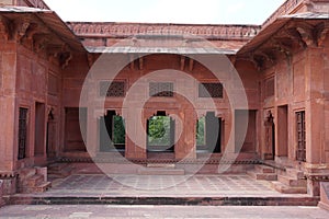 Architecture of Fatehpur Sikri in Agra, India