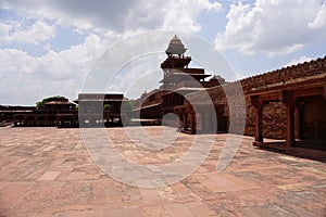 Architecture of Fatehpur Sikri in Agra, India