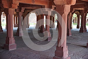 Architecture of Fatehpur Sikri in Agra, India