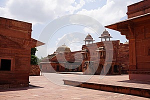 Architecture of Fatehpur Sikri in Agra, India