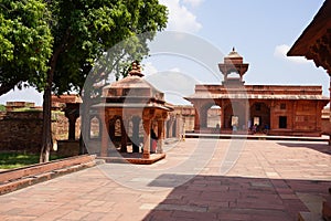 Architecture of Fatehpur Sikri in Agra, India