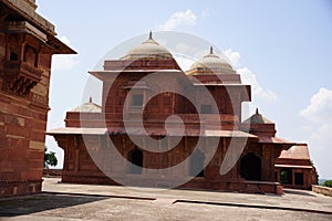 Architecture of Fatehpur Sikri in Agra, India