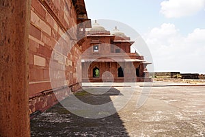 Architecture of Fatehpur Sikri in Agra, India