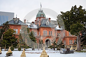 Architecture of former Hokkaido government office building hall