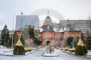 Architecture of former Hokkaido government office building hall