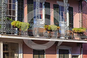 Architecture of the French Quarter in New Orleans