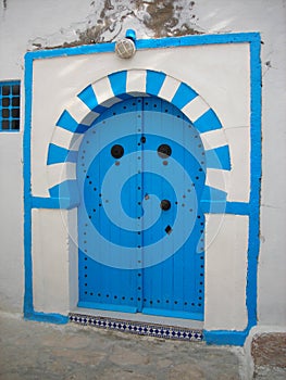 Architecture of Hammamet, Tunisia photo