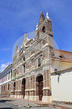 Architecture, historic center of Santa Fe de Antioquia, Colombia.