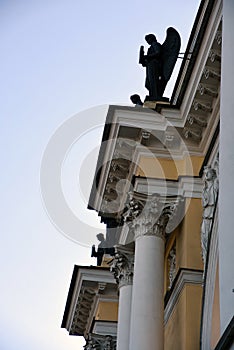 Architecture of historic city center of Saint-Petersburg. Constitutional court of the RF